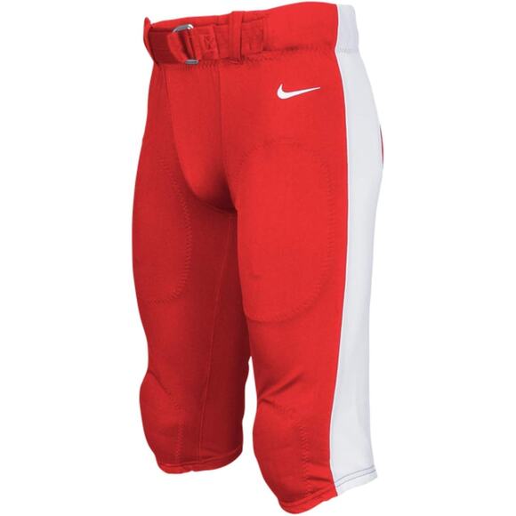 NWT Nike‎ Team Mach Speed Belted Football Pants in Red Men's Size Medium - Picture 1 of 6